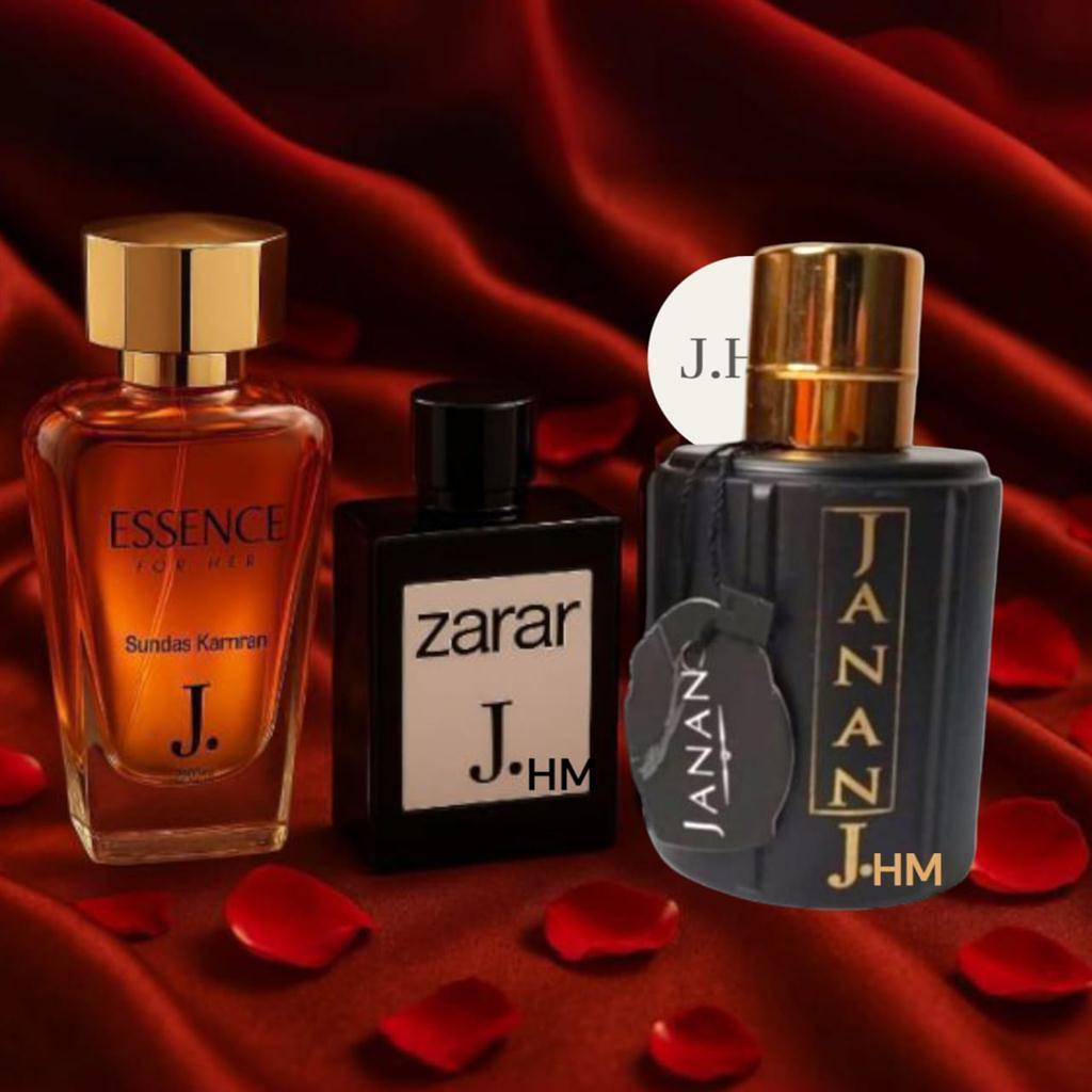 3 Pcs Fruity Perfume Set - Long Lasting Fragrance