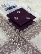 2 Pcs Women's Unstitched Embroidered Suit