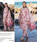 PRINTED VOIL CORNER EMB DUPATTA 3PCS