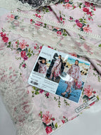 PRINTED VOIL CORNER EMB DUPATTA 3PCS