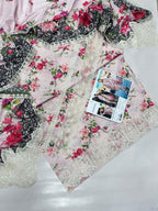 PRINTED VOIL CORNER EMB DUPATTA 3PCS