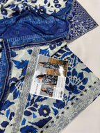 PRINTED VOIL CORNER EMB DUPATTA 3PCS