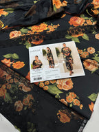 PRINTED VOIL CORNER EMB DUPATTA 3PCS