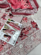 PRINTED VOIL CORNER EMB DUPATTA 3PCS