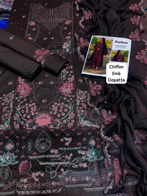 2K26 Summer Gull ahmed luxury collection 3 Pcs Suit
