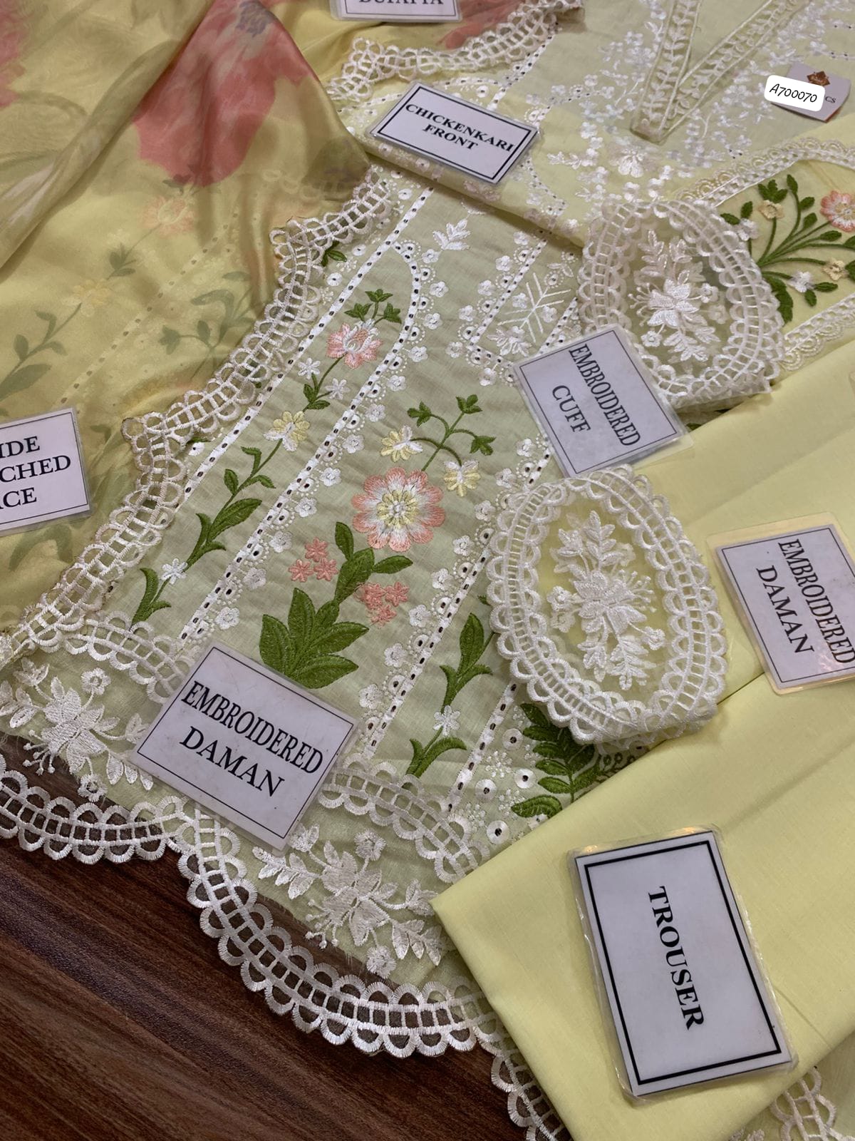 LUXURY COTTON CHICKEN KARI/LASER KARI COLLECTION 2026