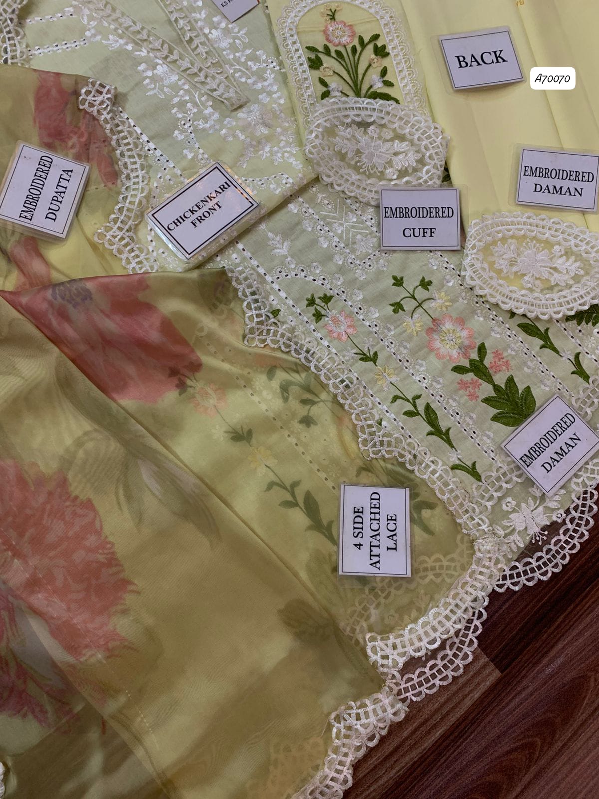 LUXURY COTTON CHICKEN KARI/LASER KARI COLLECTION 2026