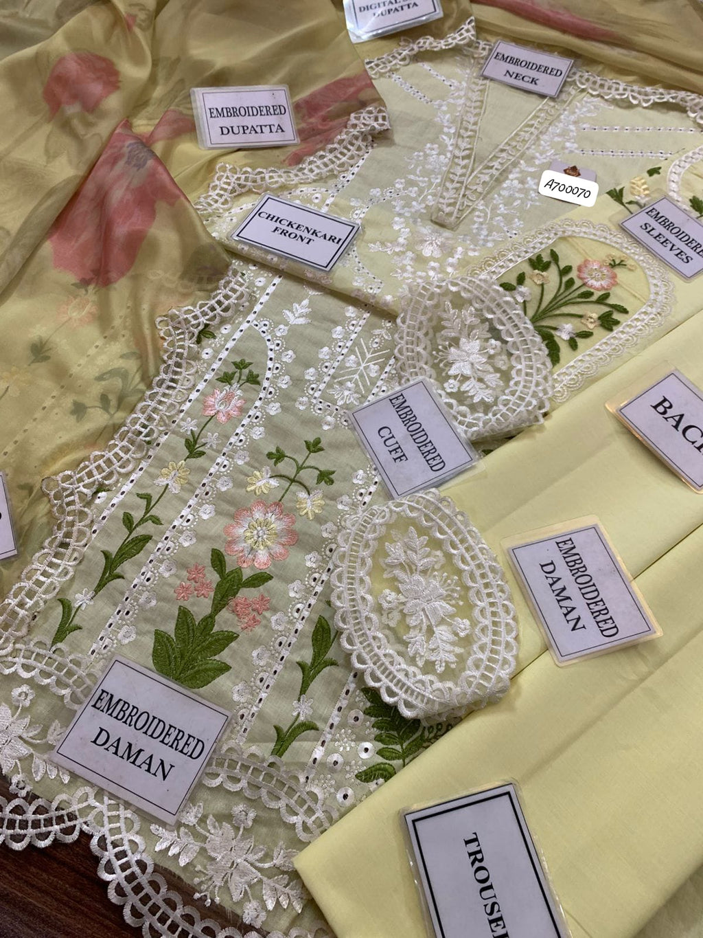 LUXURY COTTON CHICKEN KARI/LASER KARI COLLECTION 2026