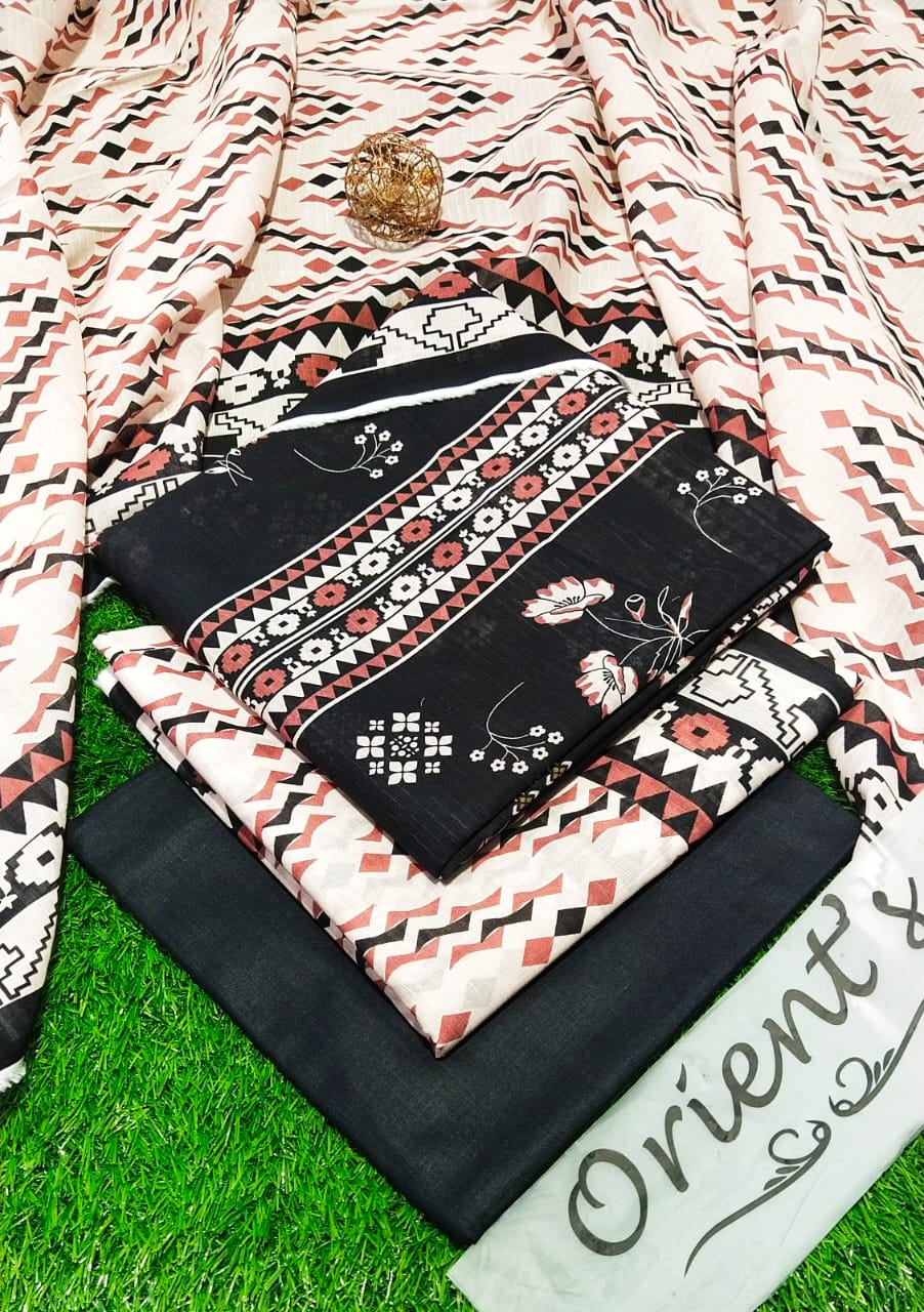 Orient 💯 Original 3pc Printed lawn Collection