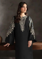 2 Pcs Women's Unstitched Embroidered Suit