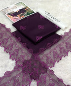 2 Pcs Women's Unstitched Embroidered Suit