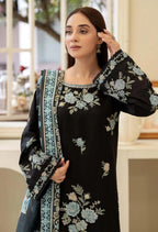 3 Pcs Women's Unstitched Embroidered Suit