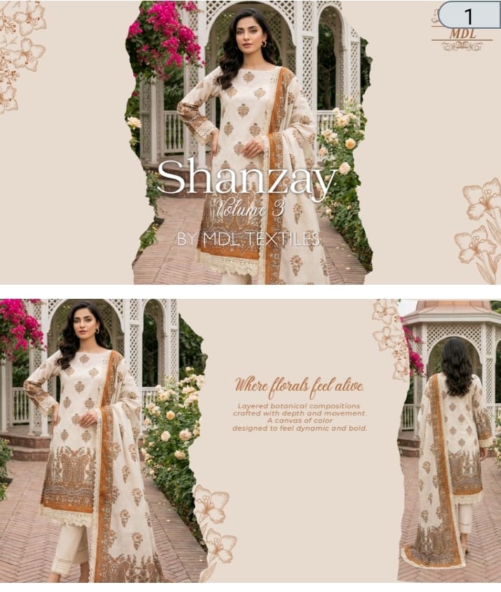 SHANZAY ORIGINAL 3PCS SUITS