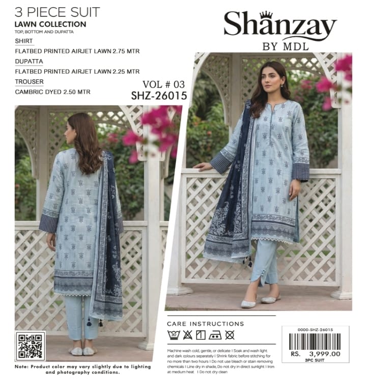 SHANZAY ORIGINAL 3PCS SUITS